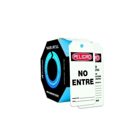 Accuform Danger, PF-Cardstock, 6-5/8 in Width, 3-5/8 in Height SHTAR104